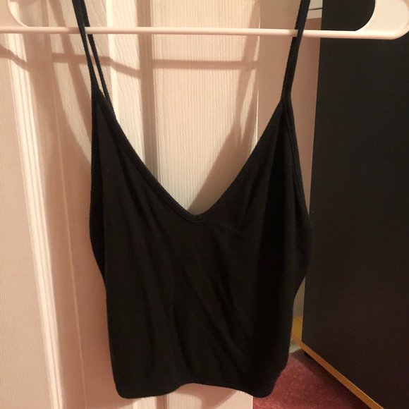Brandy Melville Cage Back Crop Top - Picture 1 of 2